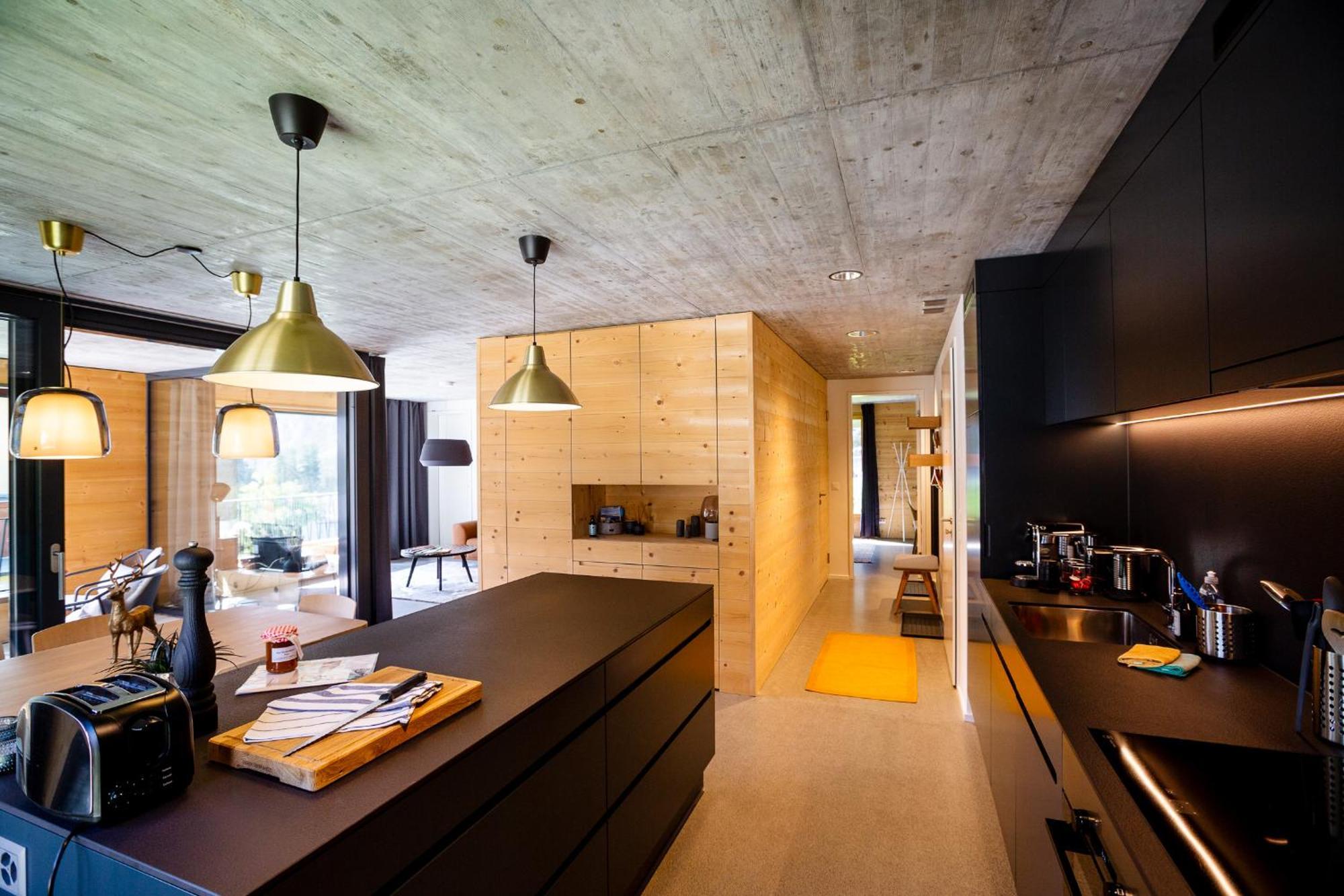 Haus Burgermeister Wohnung Aelplihorn Αρόζα Εξωτερικό φωτογραφία