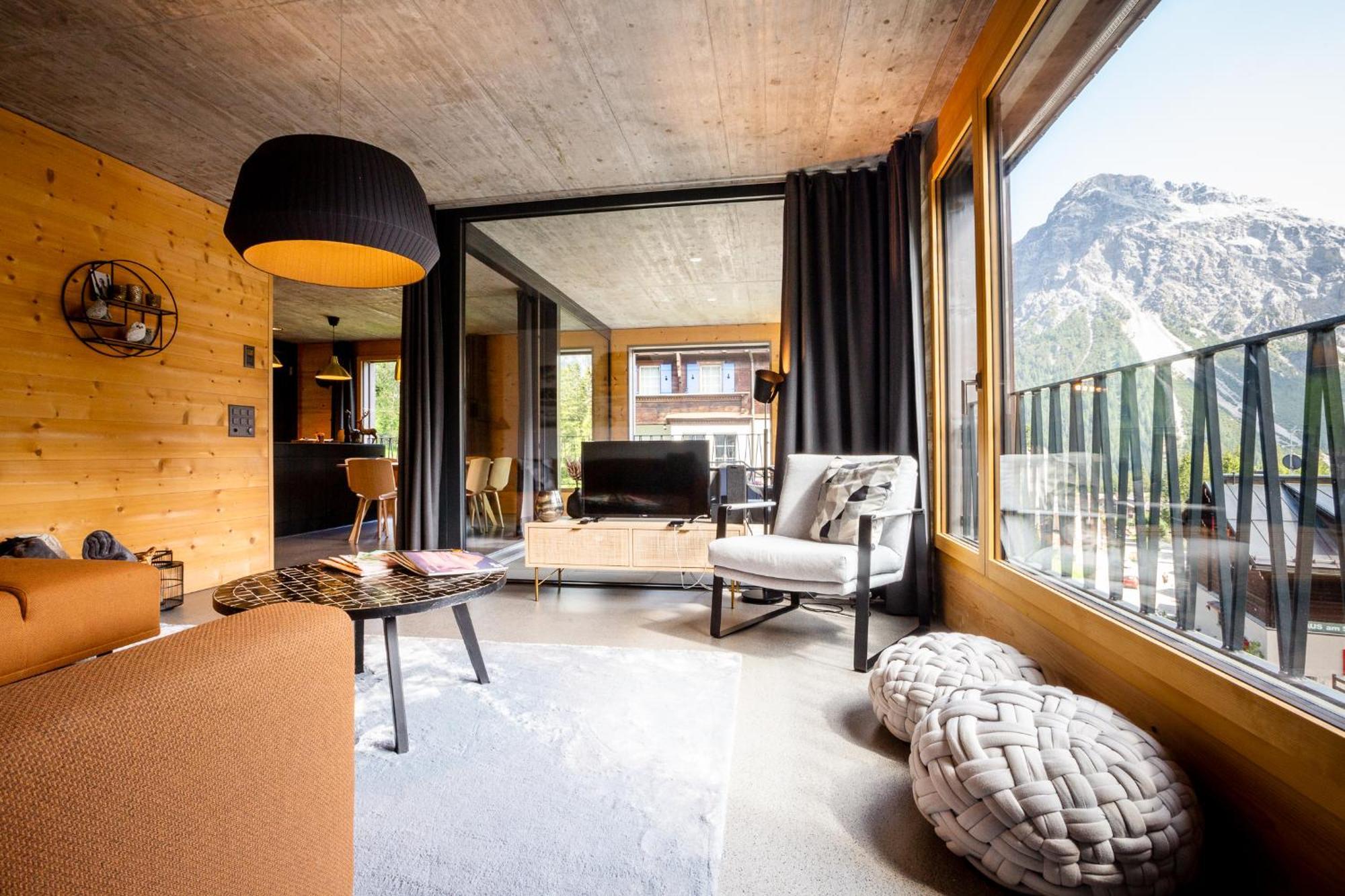 Haus Burgermeister Wohnung Aelplihorn Αρόζα Εξωτερικό φωτογραφία