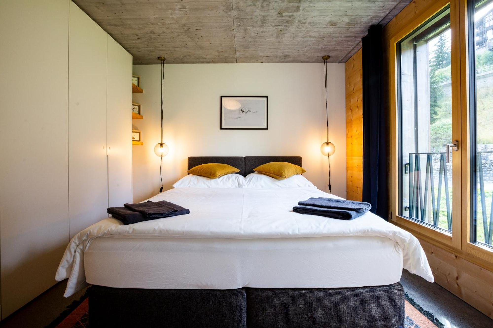 Haus Burgermeister Wohnung Aelplihorn Αρόζα Εξωτερικό φωτογραφία
